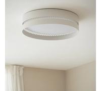 Ledkia Plafonnier LED 30W Raposka S - Blanc Mat