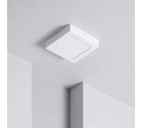 Ledkia Plafonnier LED Carré - 12W LIFUD - 3000K Blanc chaud