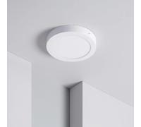 Ledkia Plafonnier LED rond 18W - Blanc