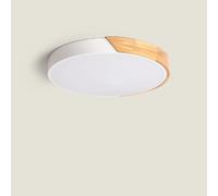 Ledkia Plafonnier LED Rond 24W - Vert Céladon