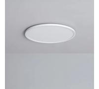 Ledkia Plafonnier LED rond - Blanc