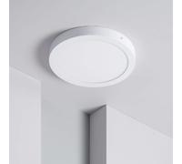 Ledkia Plafonnier LED Rond 24W - Blanc chaud 3000K