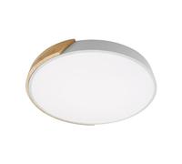 LEDKIA LIGHTING Plafonnier LED rond Semi-Dari 36W CCT sélectionnable Ø500 mm Blanc