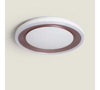 Ledkia Plafonnier LED rond Desse - Blanc