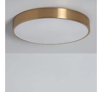 Ledkia Plafonnier LED rond Haydn - Or