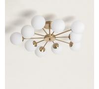 Ledkia Plafonnier Moonlight Brass Doré