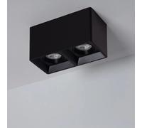 Ledkia Plafonnier Space - Noir GU10