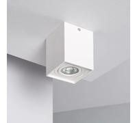 Ledkia Plafonnier spot GU10 - Blanc marbre