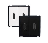Ledkia Prise Double HDMI Modern