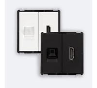 Ledkia Prise Internet RJ45 + HDMI Modern