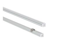 Ledkia Profilé Aluminium En Saillie 8x8 pour Rubans LED jusqu'à 6 mm Aluminium 2 m