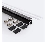 Ledkia Profilé aluminium en saillie double moulure pour ruban LED
