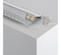Ledkia Profilé aluminium encastrable pour ruban LED
