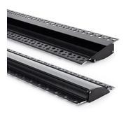 LEDKIA Profilé Aluminium Encastré dans Plâtre/Placo 2 m pour Rubans LED jus