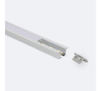 Ledkia Profilé aluminium encastré pour rubans LED