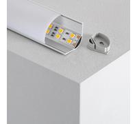 Ledkia Profilé aluminium pour angle pour ruban LED