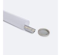 Ledkia Profilé aluminium suspendu rond pour rubans LED