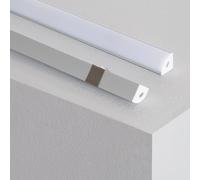Ledkia Profilé d’angle avec ruban LED
