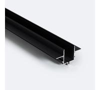 Ledkia Profilé Encastré pour Rail Magnétique SuperSlim 25mm En Saillie 48V 1m Blanc