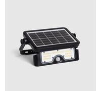 Ledkia Projecteur LED 3CCT Solaire IP65 avec Détecteur de Mouvement PIR et Crépusculaire