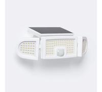 Projecteur Solaire Led Ip65 7w Avec Détecteur De Mouvement Pir Et Détecteur Crépusculaire 6000k - 6500k Oui Blanc Blanc Froid