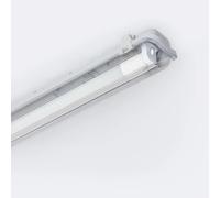 Ledkia Réglette Étanche 150cm IP65 avec Tube LED Cristal 22W 140lm/W 4000K Blanc neutre