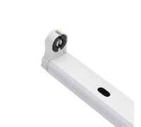 Ledkia Réglette pour Tube LED T8 G13 120cm Blanc