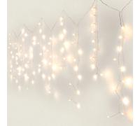 Ledkia Rideau de Guirlande LED 3m 3000K Blanc chaud