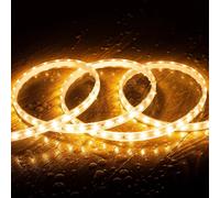 Ledkia Ruban LED 220V SMD2835 - Blanc chaud