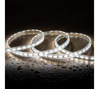 Ruban Led Cct 220v Ac 120 Led/M Ip65 Largeur 14mm Coupe Tous Les 100cm Sur Mesure 15 M