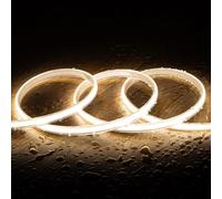 Ruban Led Dimmable 220v Cob 320 Led/M Blanc Neutre 8w/M 720lm/M Largeur 12mm Coupe 50cm Ip65 Cri90 Sur Mesure 15 M