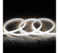Ruban Led Dimmable 220v Cob 320 Led/M Blanc Froid 8w/M 720lm/M Largeur 12mm Coupe 50cm Ip65 Cri90 Sur Mesure 15 M