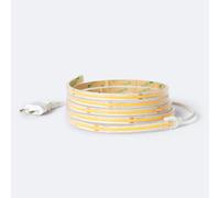 Ledkia Ruban LED Dimmable 220V COB Auto-redressement 560 LED/m 14W/m 1250lm/m SILICONE