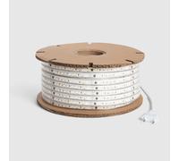 Ledkia Ruban LED Dimmable 220V SMD Auto-redressement 120 LED/m BOBINE 50m 10W/m 1000lm/m