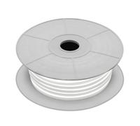LEDKIA Ruban LED Néon 24V BOBINE 50m 9.5W/m Coupe 5cm IP65 N-FLEX6 Blanc ch | IP65 | Coupe Tous les 5cm | Pour Intérieur & Extérieur | Décoration & Balisage, 50m, Blanc Chaud