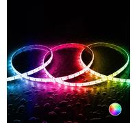 Ledkia Ruban LED RGB 24V DC pour intérieur/extérieur - 5 m