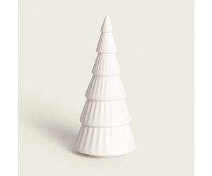Ledkia Sapin de Noël LED avec Batterie Céramique Schnee Blanc