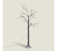 Ledkia Sapin Noël 64 LED 150cm Blanc Chaud