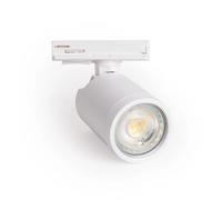 Ledkia Spot à Douille sur Rail Monophasé Davos pour Ampoule GU10 Blanc