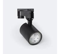 Ledkia Spot à Douille sur Rail Monophasé Riuk pour Ampoule GU10 Blanc