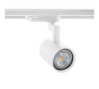 Ledkia Spot à Douille sur Rail Triphasé Jiuk pour Ampoule GU10 Blanc