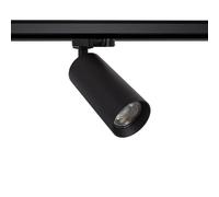Ledkia Spot à Douille sur Rail Triphasé Quartz pour Ampoule GU10 Noir