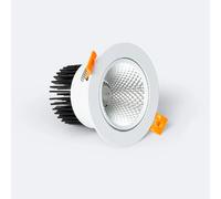 Ledkia Spot Downlight LED 12W Rond COB CRI90 Coupe Ø 90 mm No Flicker 5000K Blanc froid