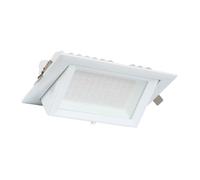 LEDKIA Spot Downlight LED 38W Rectangulaire Orientable 130 lm/W Coupe 210