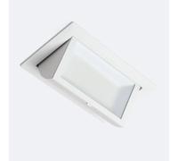 Downlight Led 40w Rectangulaire Orientable Chip Cct Sélectionnable 120 Lm/W Coupe 210x125 Mm Sélectionnable (Neutre-Froid)
