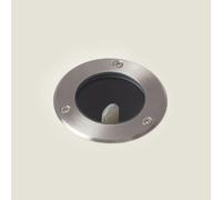 Ledkia Spot Extérieur Encastrable au Sol Inox G9 Argenté