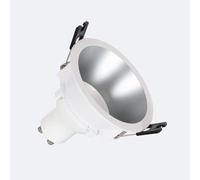 Spot Led Downlight Conique Gu10 6w Coupe Ø 75mm Pc No Flicker 3000k Beige Blanc Chaud