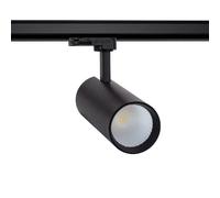 Ledkia Spot LED rail triphasé 30W - Noir