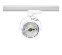 Ledkia Spot LED rail triphasé plafond - Blanc