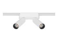 Ledkia Spot LED sur Rail Magnétique 25mm Extra-Plat 14W Double 48V Blanc 4000K Blanc neutre